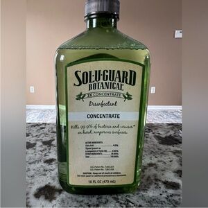Solu-Guard Botanical Disinfectant Concentrate - Green Bottle